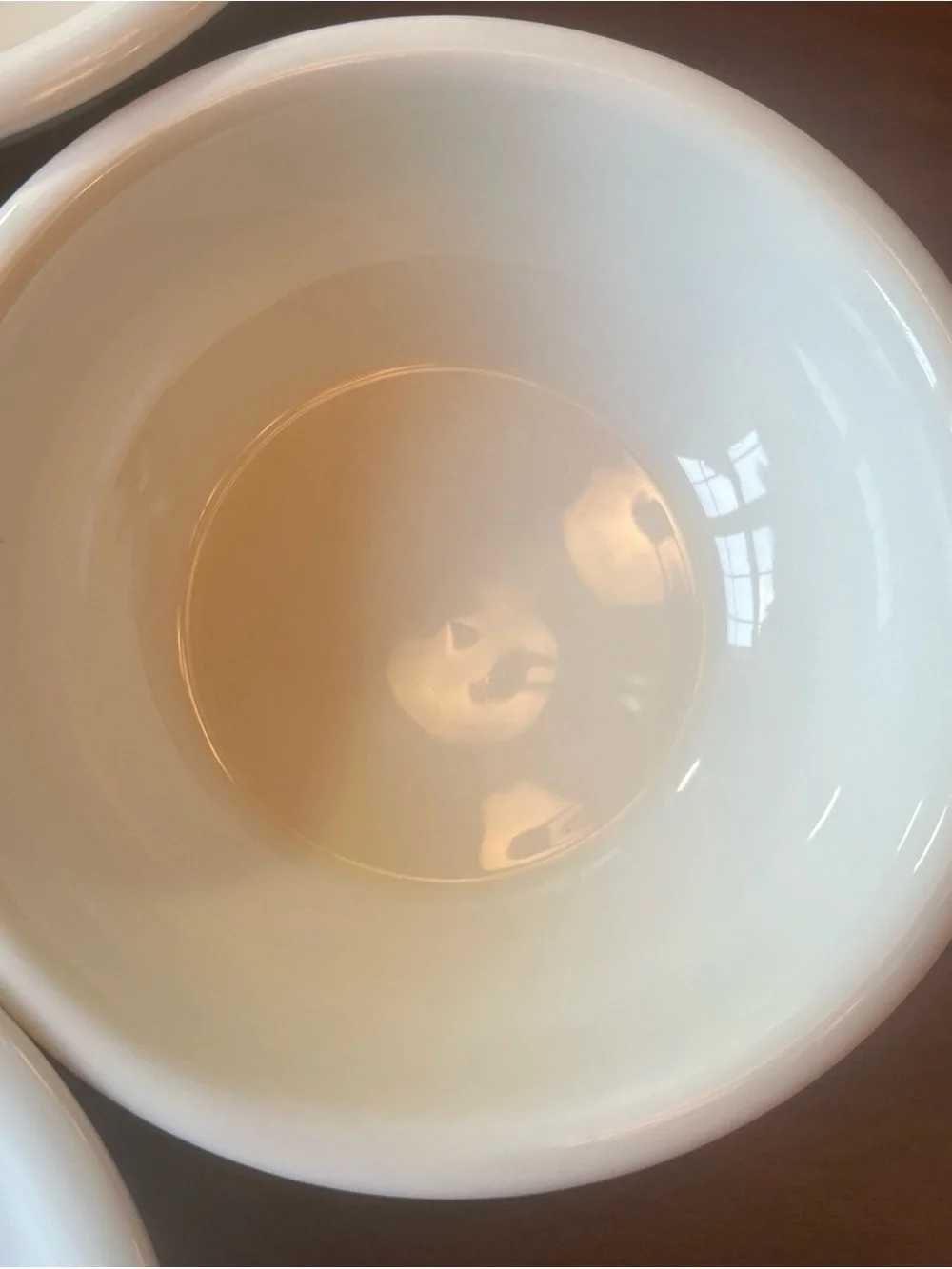 Pier 1 Imports White Farmhouse Nesting Mixing Bowls  (4)